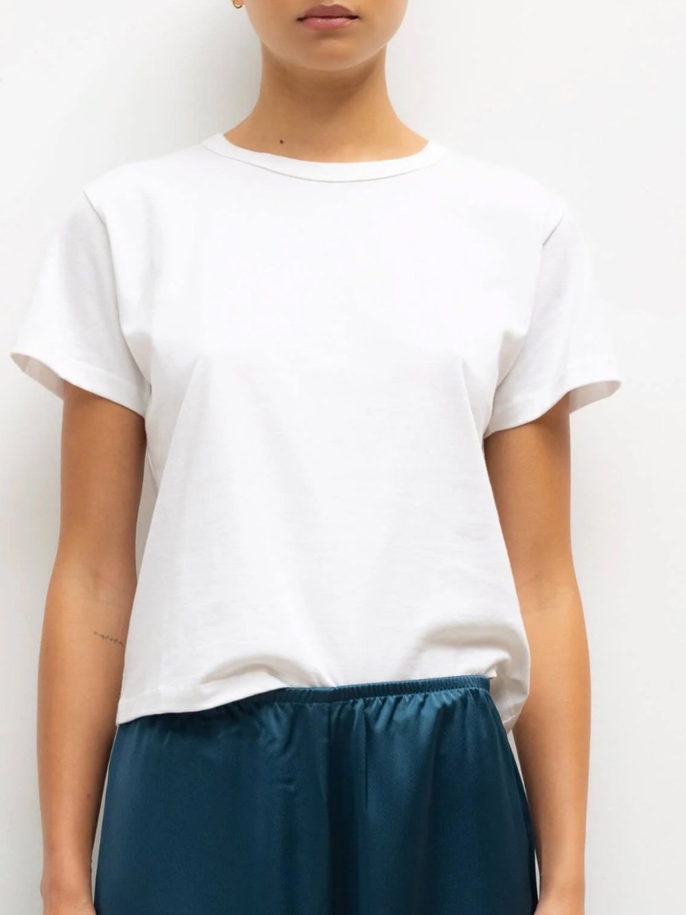 Leset Margo Tee in White